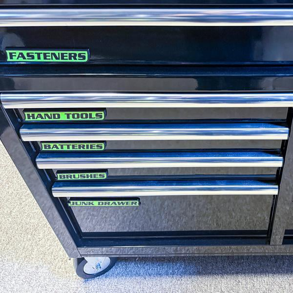 🔥Hot Sale 70% Off - 12-Pack Personalized Magnetic Toolbox Labels