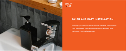 3D Self-Adhesive Wall Stickers Square Epoxy Wallpaper Kitchen And Bathroom Stickers Waterproof, Oil-Proof And High Temperature Resistant