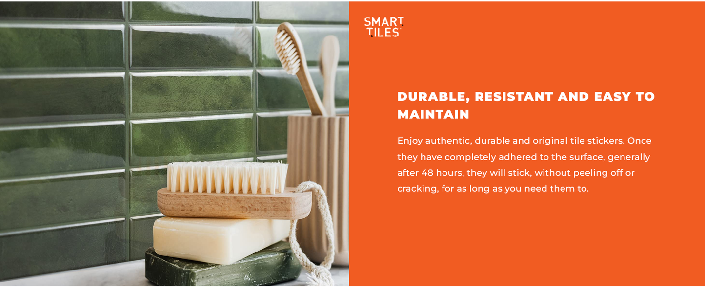 3D Self-Adhesive Wall Stickers Square Epoxy Wallpaper Kitchen And Bathroom Stickers Waterproof, Oil-Proof And High Temperature Resistant