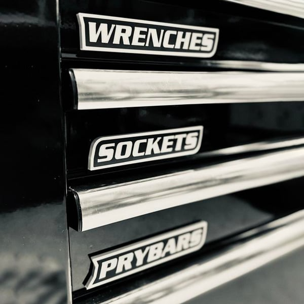 🔥Hot Sale 70% Off - 12-Pack Personalized Magnetic Toolbox Labels