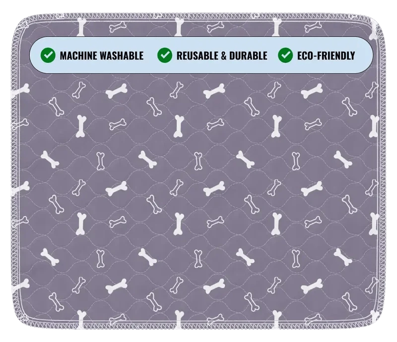 PuppyPad: stylish, super absorbent & reusable for a cleaner home.