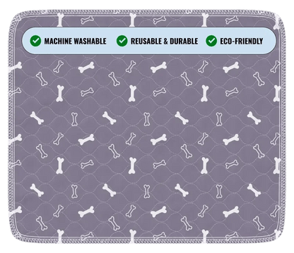 PuppyPad: stylish, super absorbent & reusable for a cleaner home.