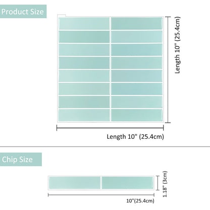 3D Self-Adhesive Wall Stickers Square Epoxy Wallpaper Kitchen And Bathroom Stickers Waterproof, Oil-Proof And High Temperature Resistant