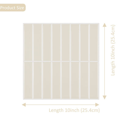 3D Self-Adhesive Wall Stickers Square Epoxy Wallpaper Kitchen And Bathroom Stickers Waterproof, Oil-Proof And High Temperature Resistant