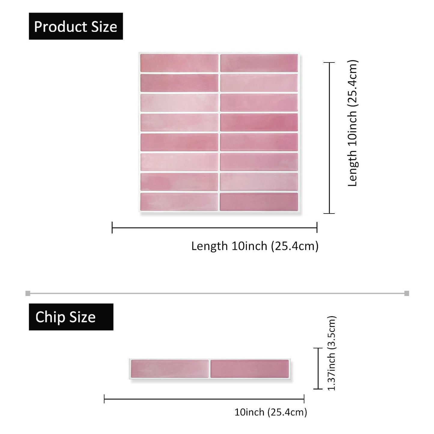 3D Self-Adhesive Wall Stickers Square Epoxy Wallpaper Kitchen And Bathroom Stickers Waterproof, Oil-Proof And High Temperature Resistant