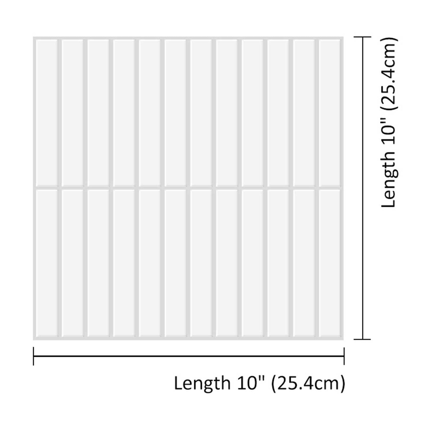 3D Self-Adhesive Wall Stickers Square Epoxy Wallpaper Kitchen And Bathroom Stickers Waterproof, Oil-Proof And High Temperature Resistant