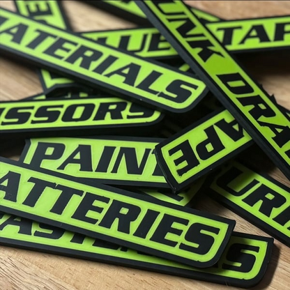 🔥Hot Sale 70% Off - 12-Pack Personalized Magnetic Toolbox Labels